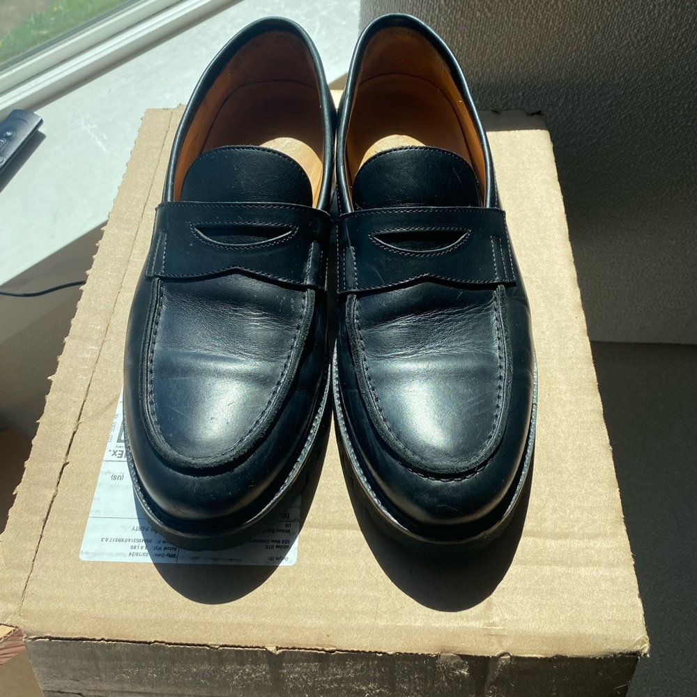 CLASSIC PENNY LOAFER IN BLACK LEATHER